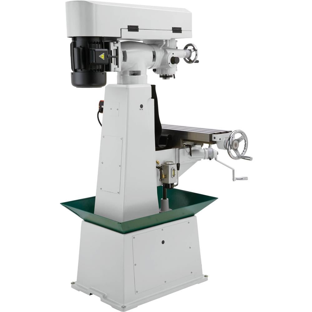 8" x 30" 1-1/2 HP Vertical Mill with Power Feed