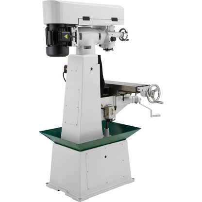 8" x 30" 1-1/2 HP Vertical Mill with Power Feed