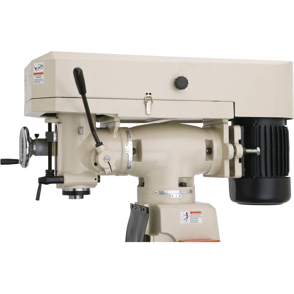8" x 30" 1-1/2 HP Vertical Mill with Power Feed