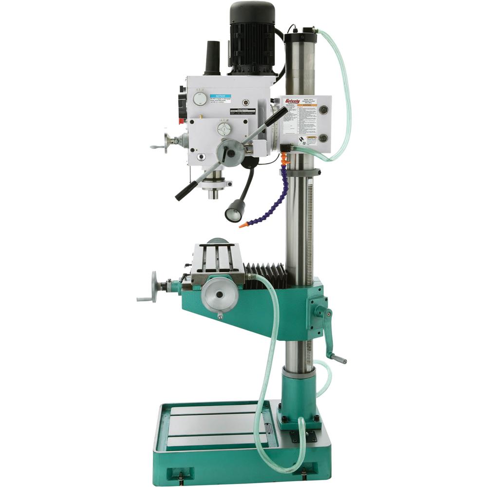22" Heavy-Duty Gearhead Drill Press w/ Cross-Slide Table
