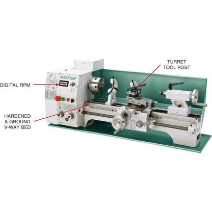 10" x 22" Variable-Speed Metal Lathe