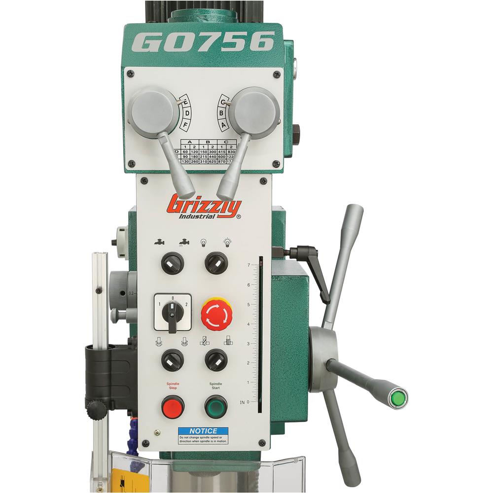 27-1/2" Heavy-Duty Gearhead Drill Press