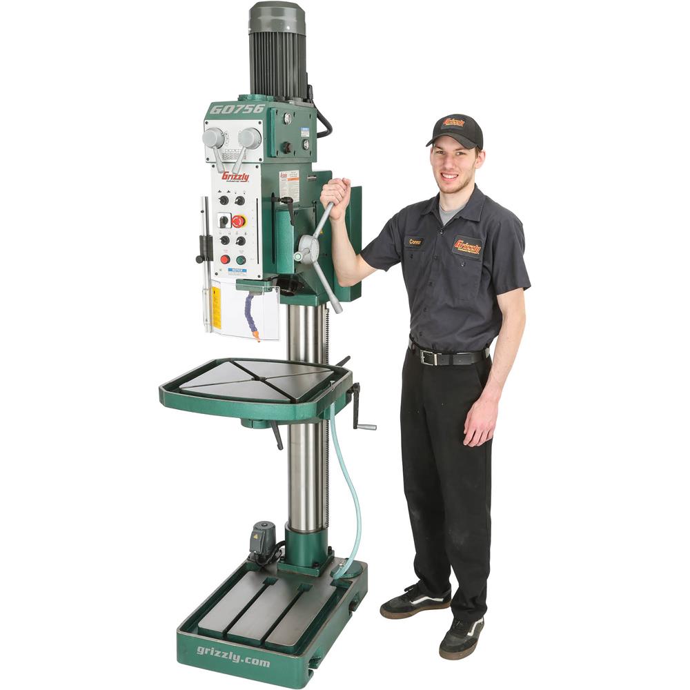 27-1/2" Heavy-Duty Gearhead Drill Press