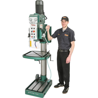 27-1/2" Heavy-Duty Gearhead Drill Press