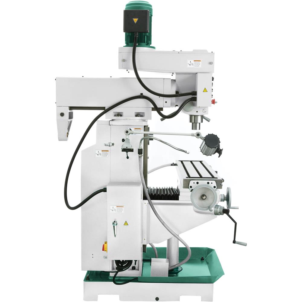9" x 39" 2 HP Horizontal/Vertical Mill with Power Feed
