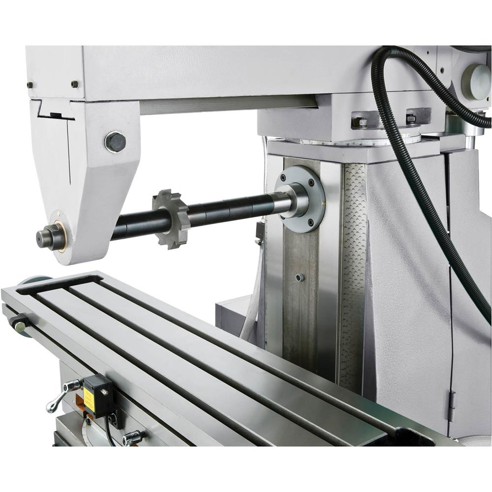 9" x 39" 2 HP Horizontal/Vertical Mill with Power Feed