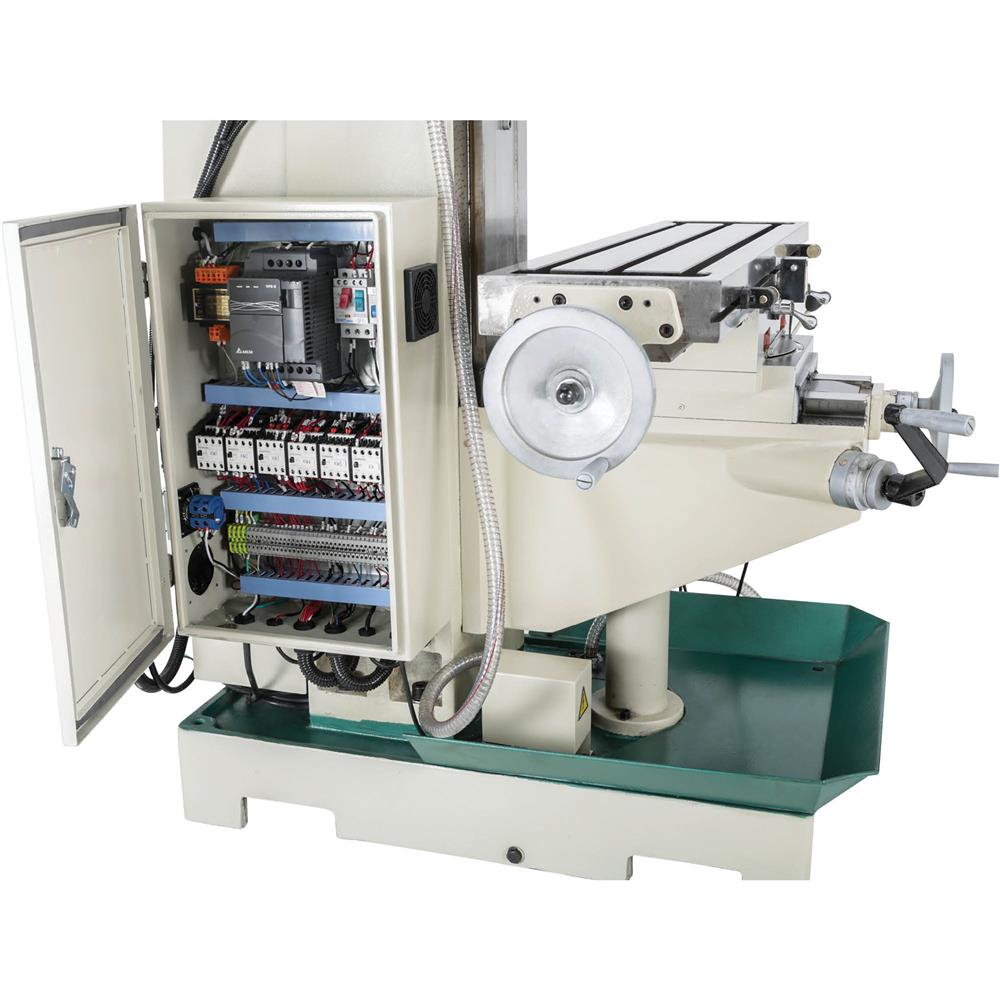 9" x 39" 3 HP Variable-Speed Horizontal/Vertical Mill with DRO