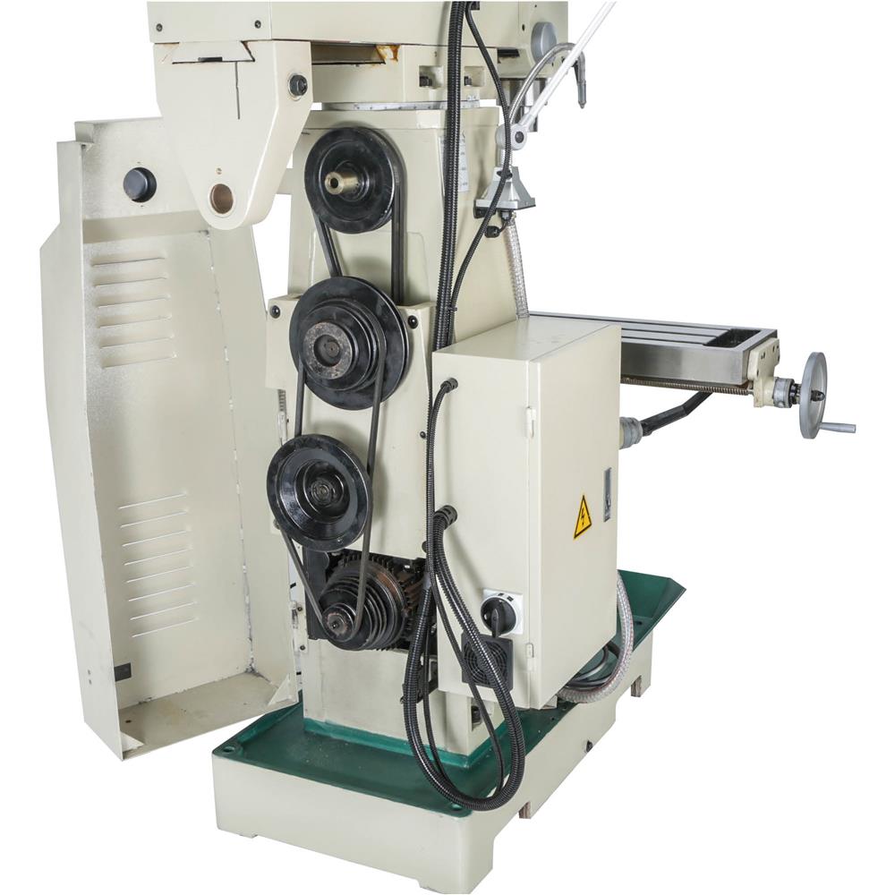 9" x 39" 3 HP Variable-Speed Horizontal/Vertical Mill with DRO