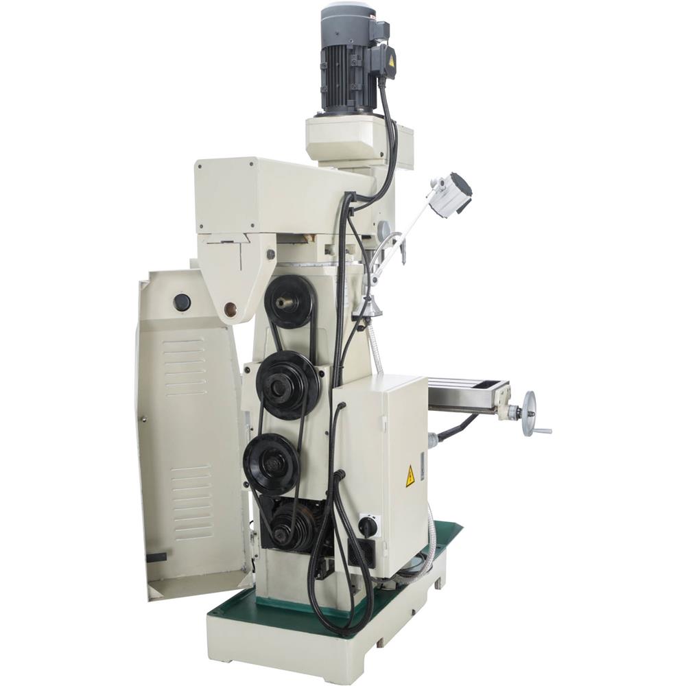 9" x 39" 3 HP Variable-Speed Horizontal/Vertical Mill with DRO
