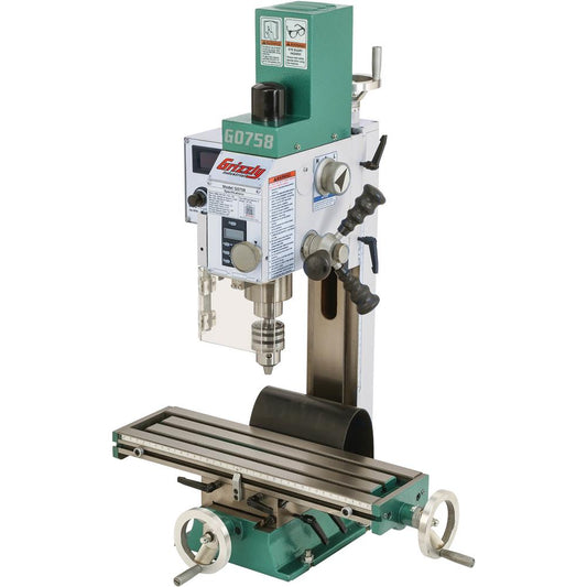 6" x 20" 3/4 HP Mill/Drill