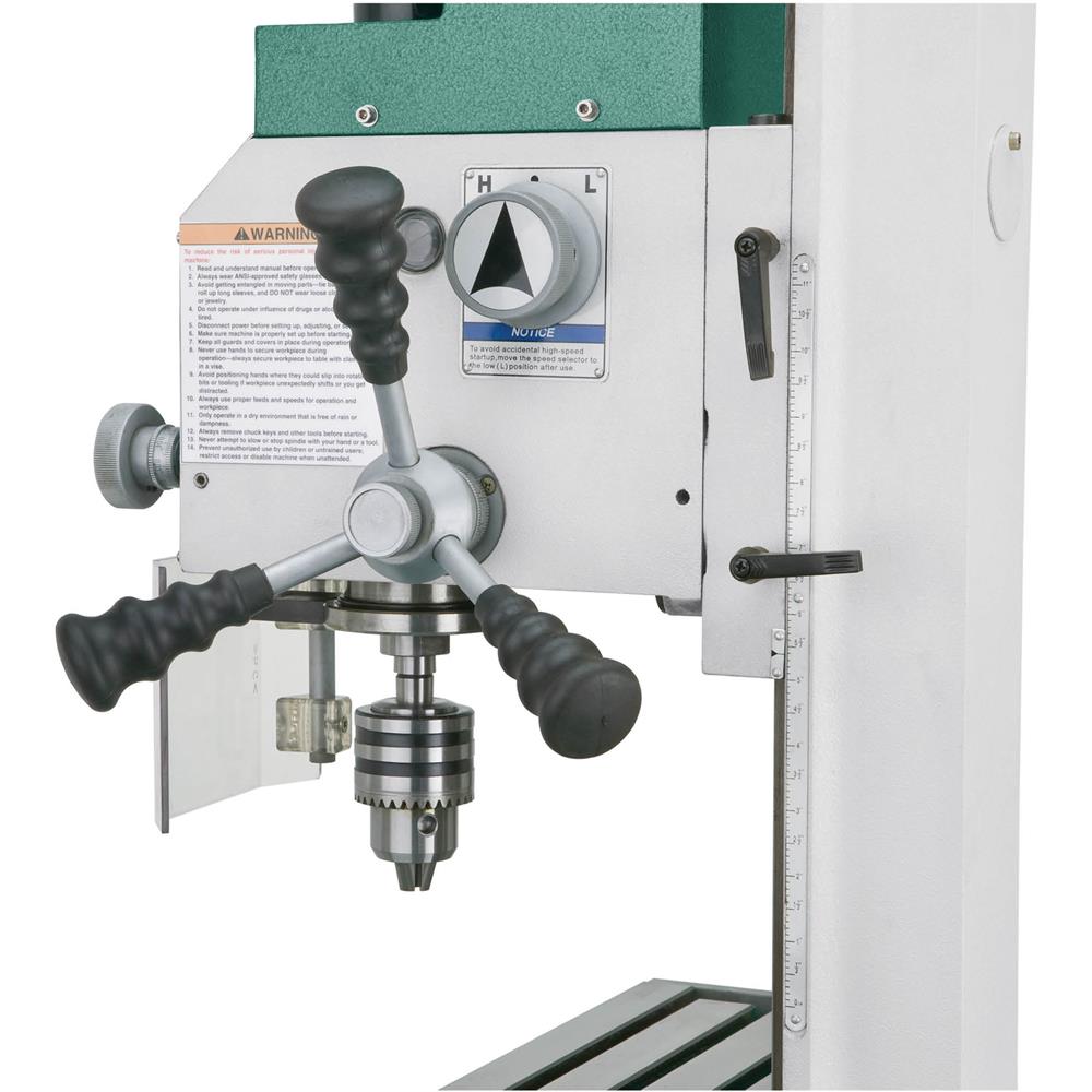 6" x 20" 3/4 HP Mill/Drill
