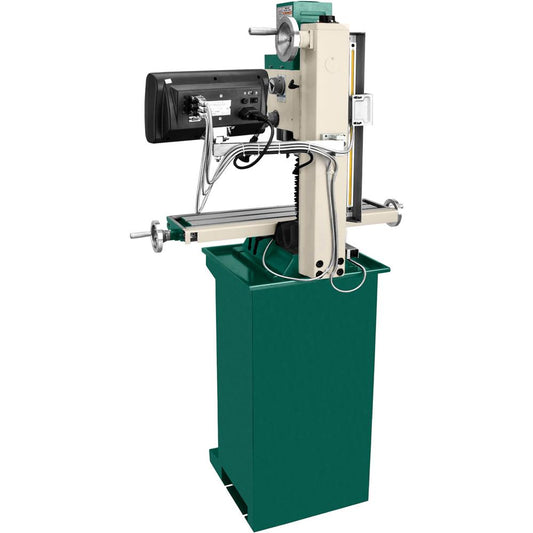 7" x 27" 1 HP Mill/Drill w/ Stand & DRO