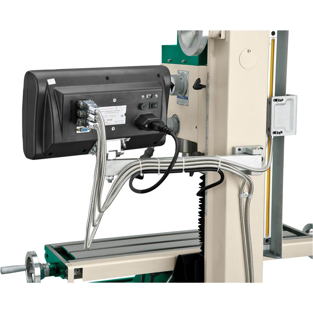 7" x 27" 1 HP Mill/Drill w/ Stand & DRO