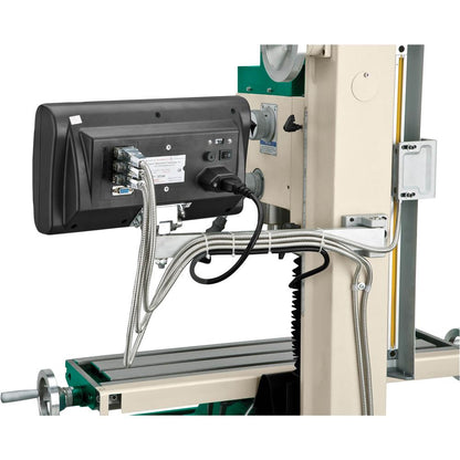 7" x 27" 1 HP Mill/Drill w/ Stand & DRO