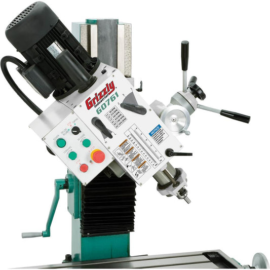 10" x 32" 2 HP HD Benchtop Mill/Drill w/ Power Feed & Tapping
