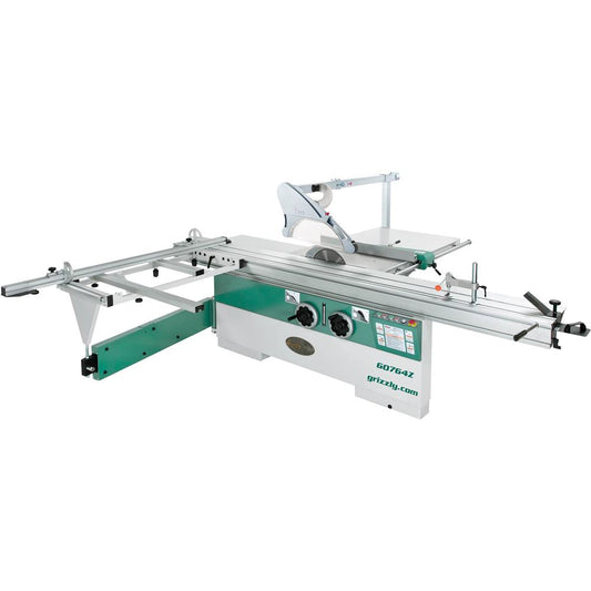 14" 10 HP 3-Phase Sliding Table Saw with 124" Cutting Capacity