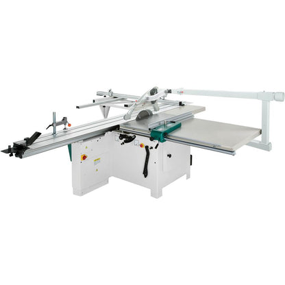 14" 10 HP 3-Phase Sliding Table Saw with 124" Cutting Capacity