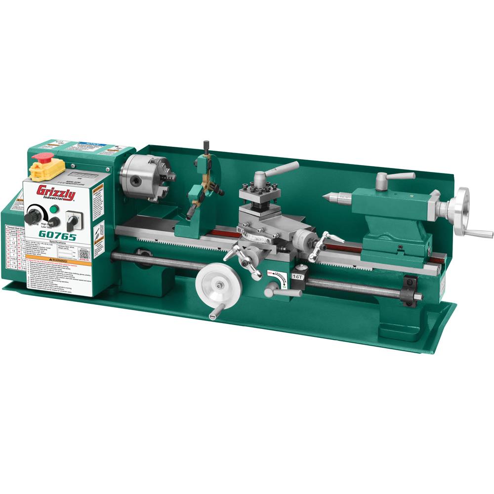 7" x 14" Variable-Speed Benchtop Metal Lathe