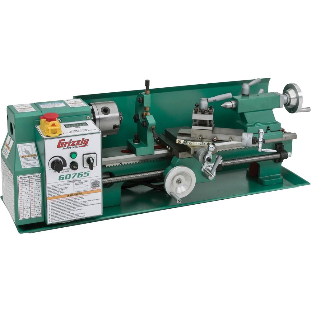 7" x 14" Variable-Speed Benchtop Metal Lathe