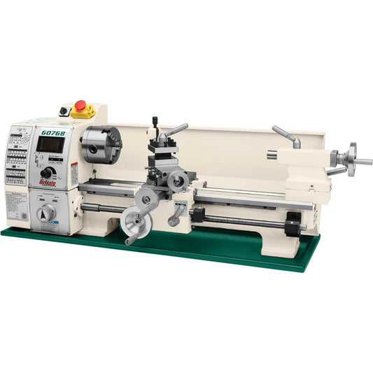 8" x 16" Variable-Speed Benchtop Metal Lathe