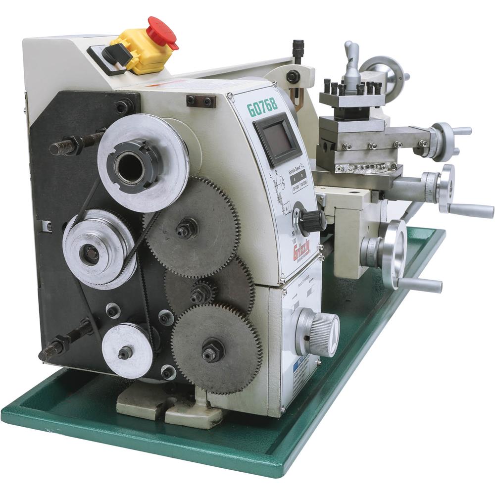 8" x 16" Variable-Speed Benchtop Metal Lathe