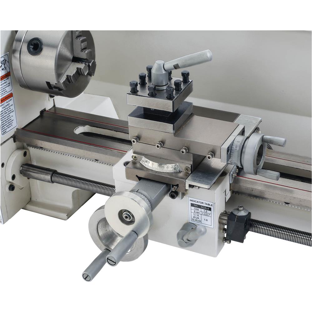 8" x 16" Variable-Speed Benchtop Metal Lathe with DRO