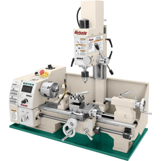 8" x 16" Variable-Speed Combination Lathe/Mill