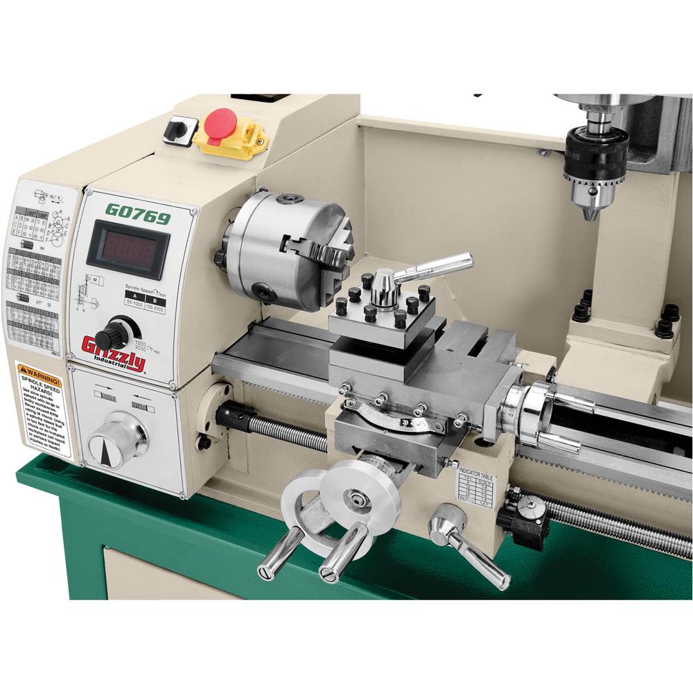 8" x 16" Variable-Speed Combination Lathe/Mill