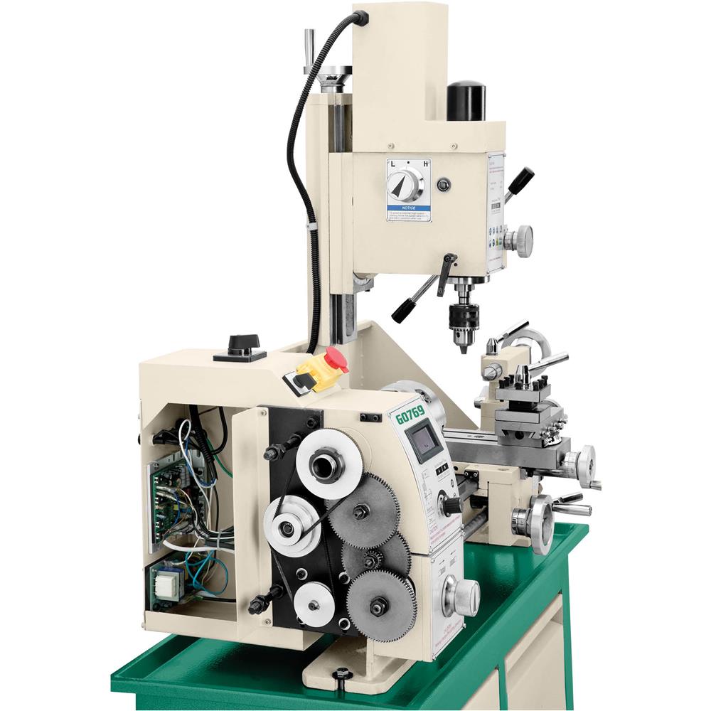 8" x 16" Variable-Speed Combination Lathe/Mill