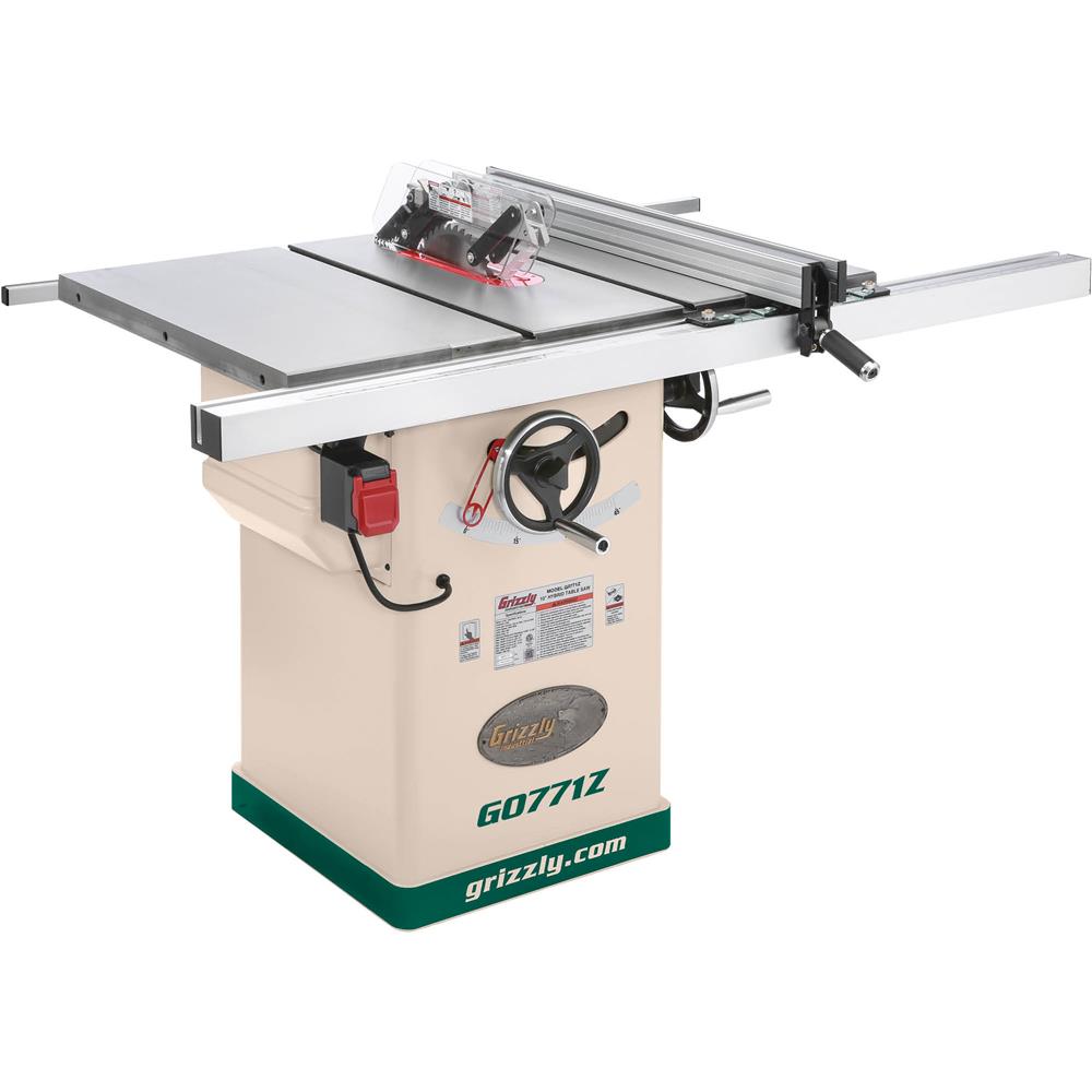 10" 2 HP 120V Hybrid Table Saw w/ T-Shaped Fence
