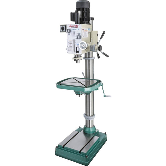 23-3/8" Heavy-Duty Floor Model Gearhead Drill Press