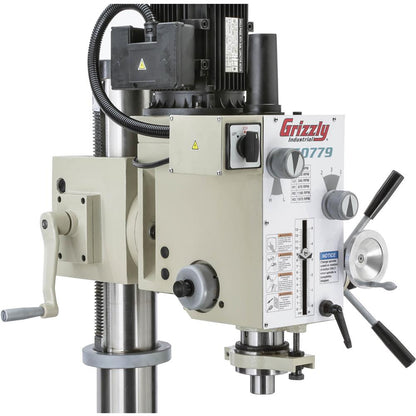 23-3/8" Heavy-Duty Floor Model Gearhead Drill Press