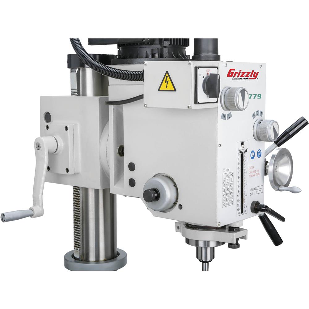 23-3/8" Heavy-Duty Floor Model Gearhead Drill Press