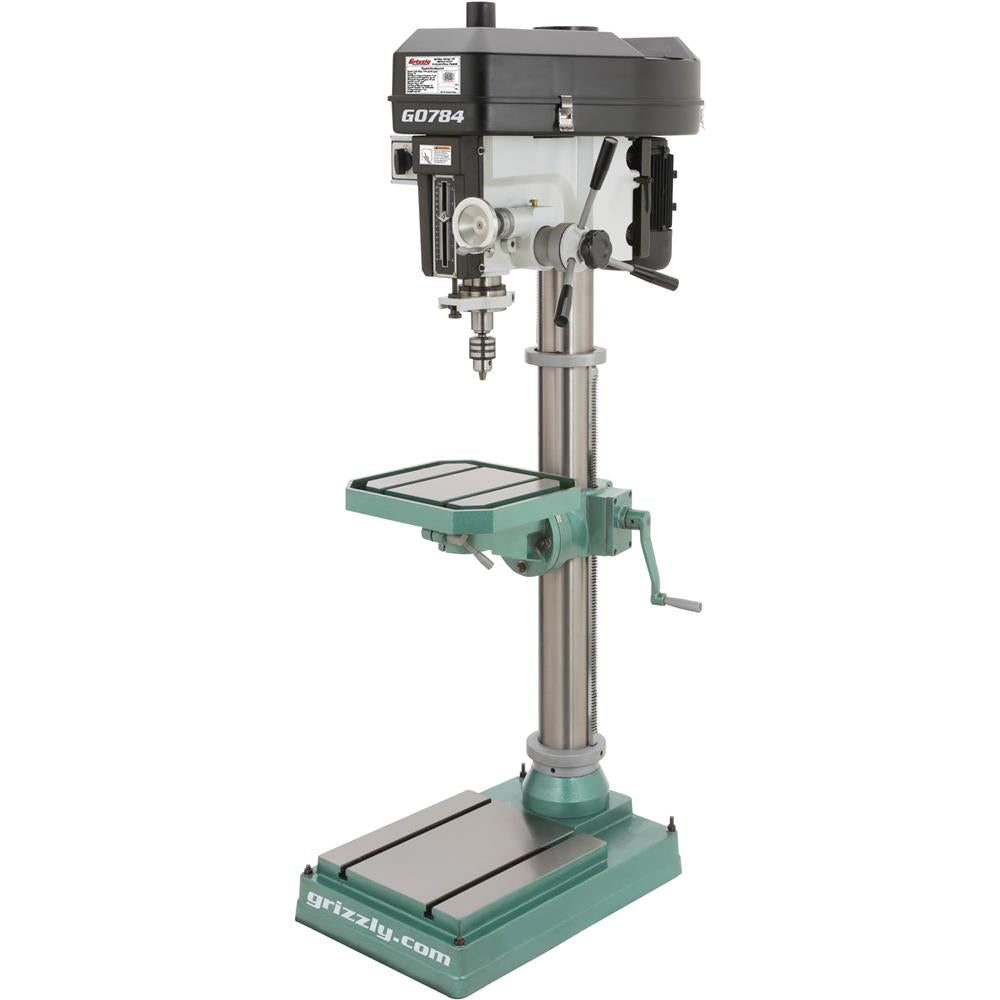 15" Heavy-Duty Floor Drill Press