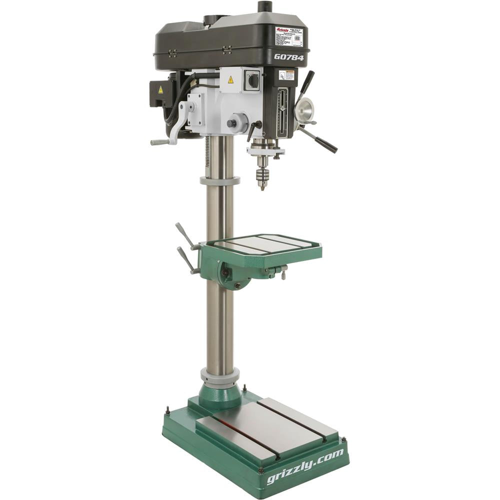 15" Heavy-Duty Floor Drill Press
