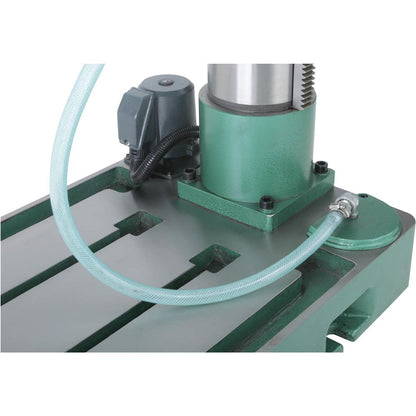 27-1/2" Heavy-Duty Gearhead Drill Press, Tapping & L-Table