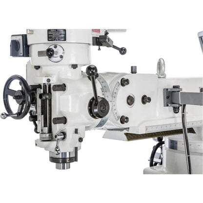 10" x 50" 3 HP Variable-Speed Vertical Mill with Power Feed and DRO