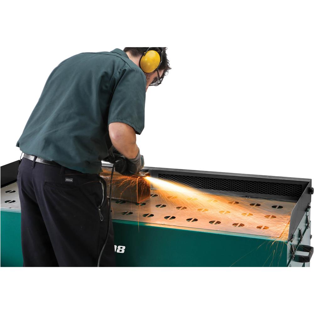 24" x 62" Metalworking Downdraft Table
