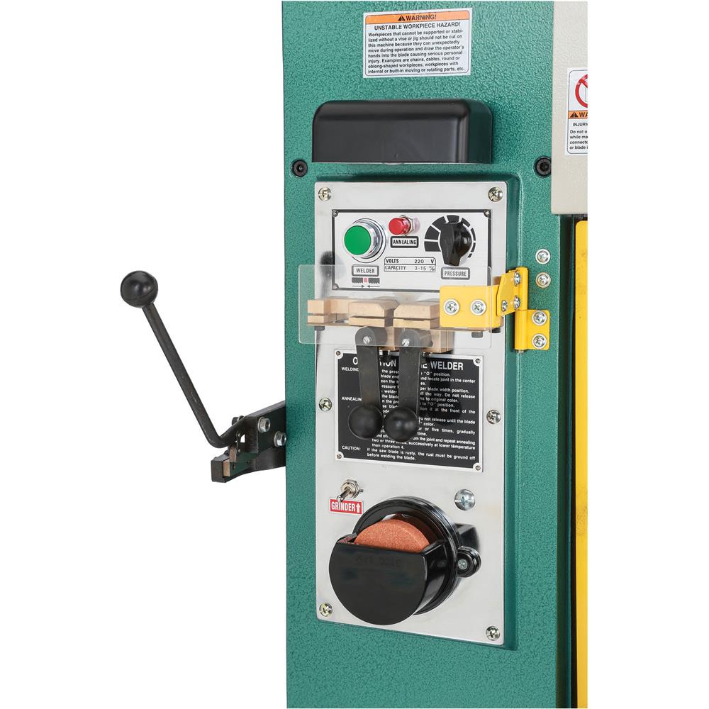 18" 2 HP Variable-Speed Vertical Metal-Cutting Bandsaw