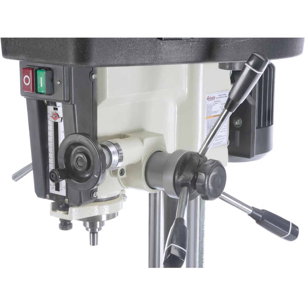 16" Drill Press w/ Cross-Slide Table & Power Feed