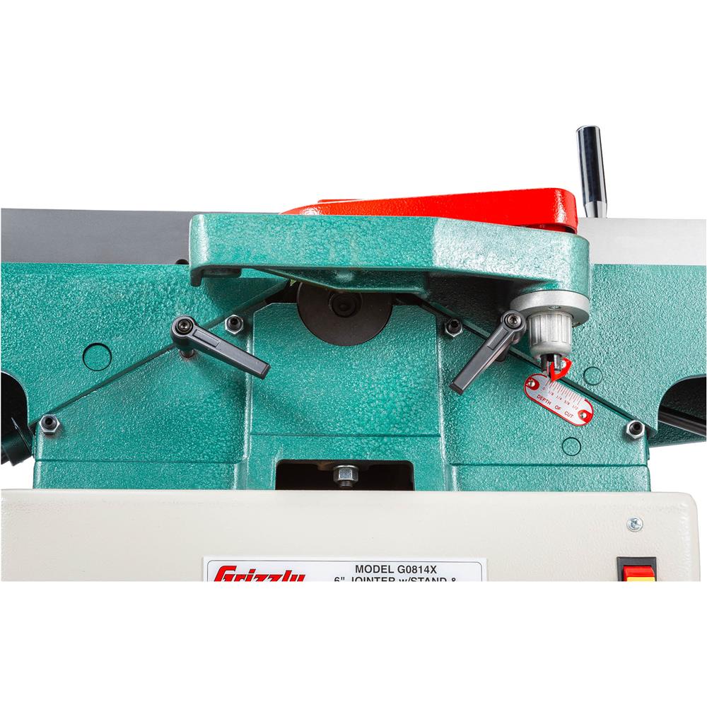 6" Jointer with V-Helical Cutterhead