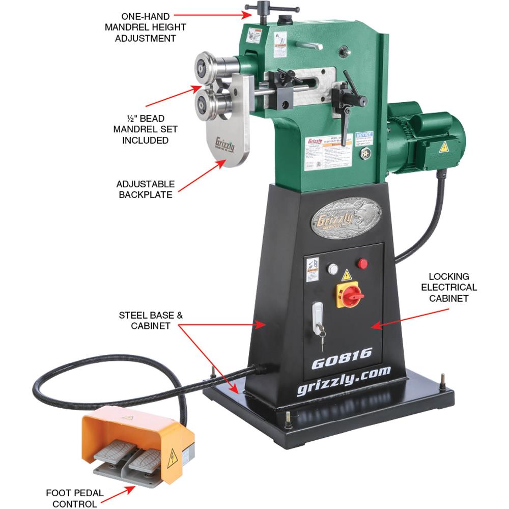 Heavy-Duty Bead Roller