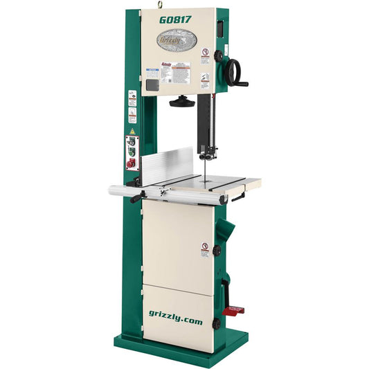 14" Super HD 2 HP Resaw Bandsaw w/ Foot Brake