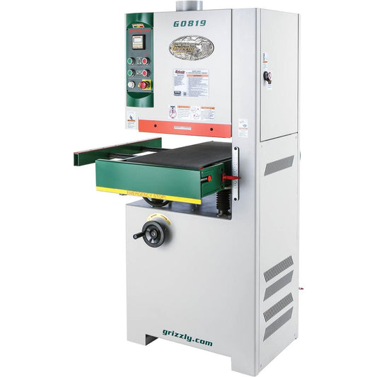 15" 5 HP Open-End Wide-Belt Sander