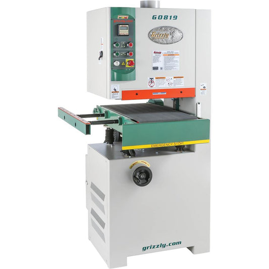 15" 5 HP Open-End Wide-Belt Sander