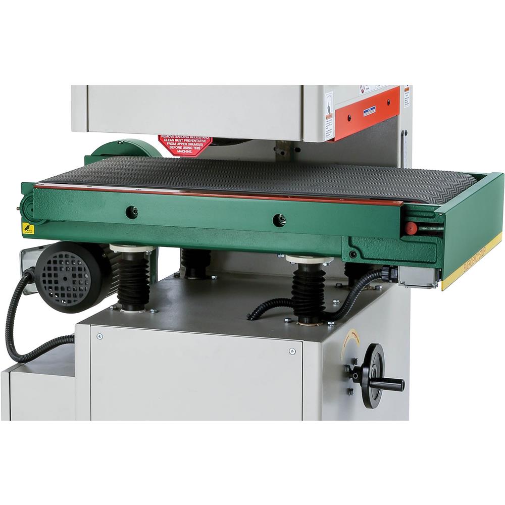 15" 5 HP Open-End Wide-Belt Sander