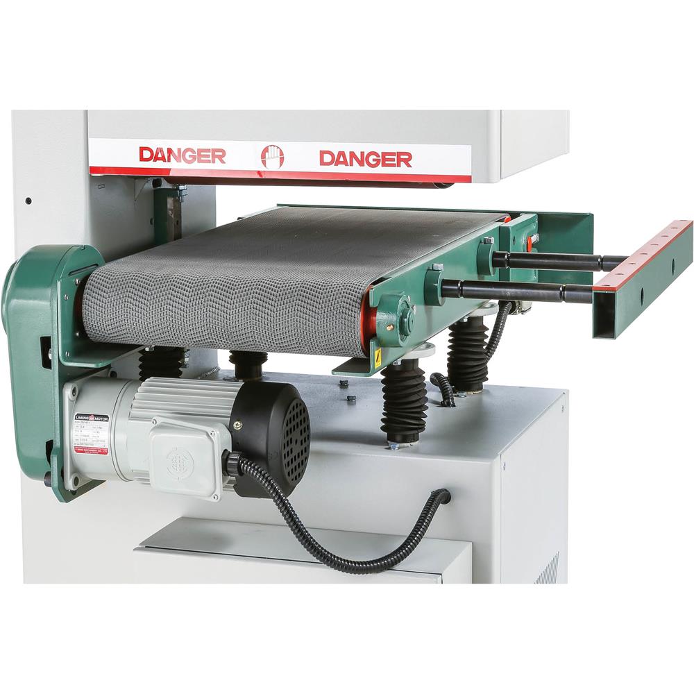 15" 5 HP Open-End Wide-Belt Sander