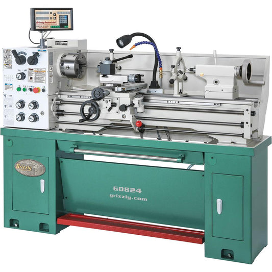 14" x 40" 2-1/2 HP Gunsmithing Metal Lathe w/ DRO