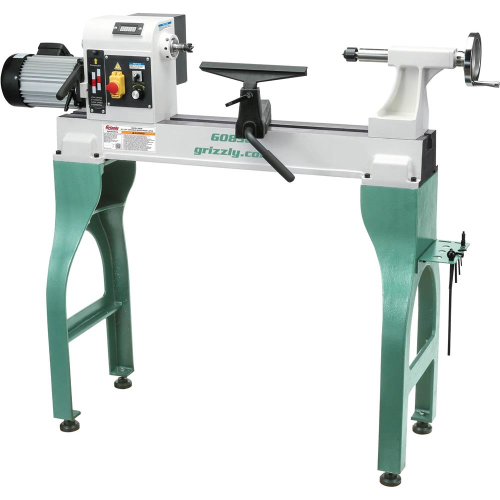 16" x 24" Variable-Speed Wood Lathe