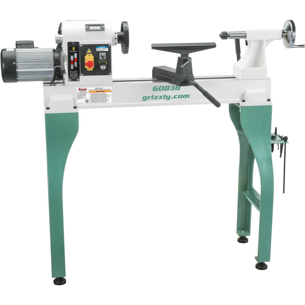 16" x 24" Variable-Speed Wood Lathe